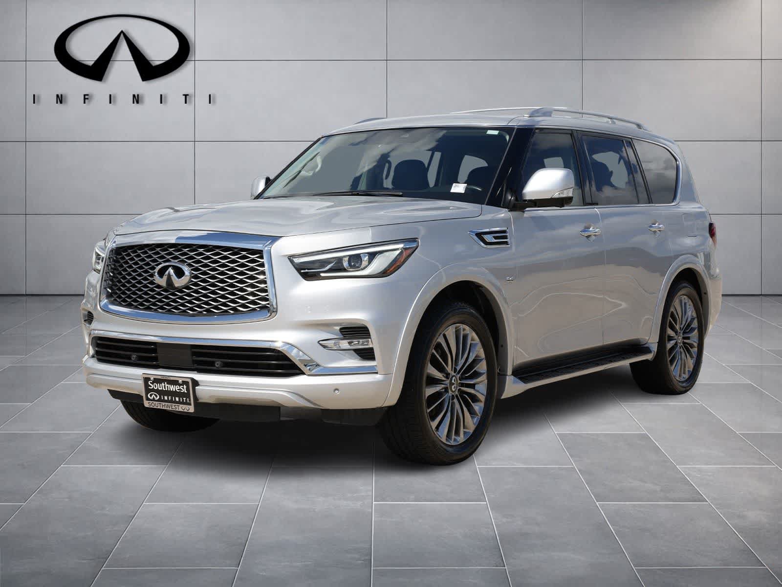 Used 2019 INFINITI QX80 Luxe w/ 22" Wheel Package RWD video 1