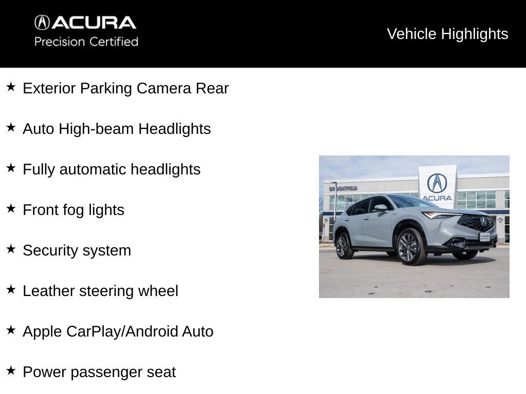 Certified 2025 Acura ADX A-Spec image 17
