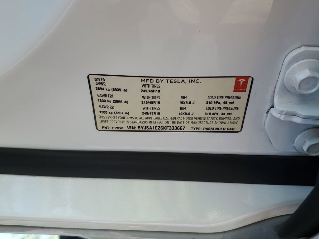 Used 2019 Tesla Model S Long Range AWD/4WD image 31