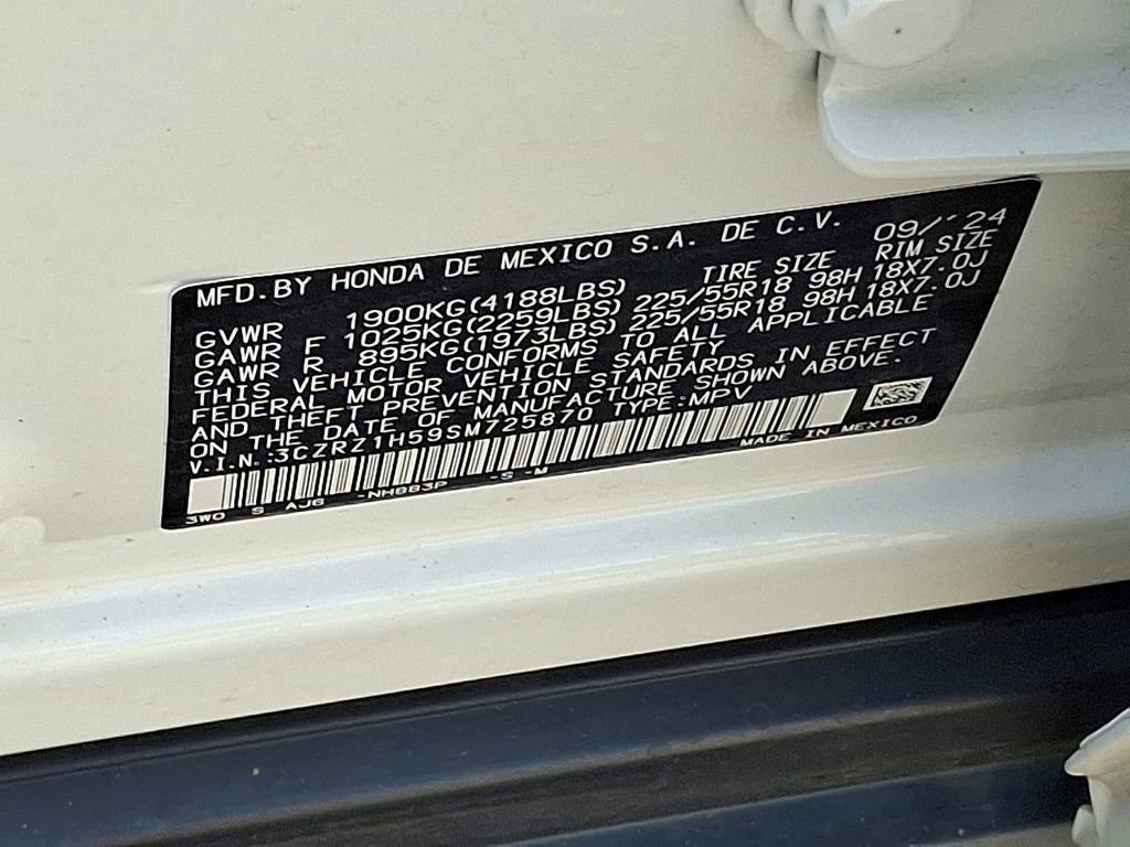 Used 2025 Honda HR-V Sport image 21
