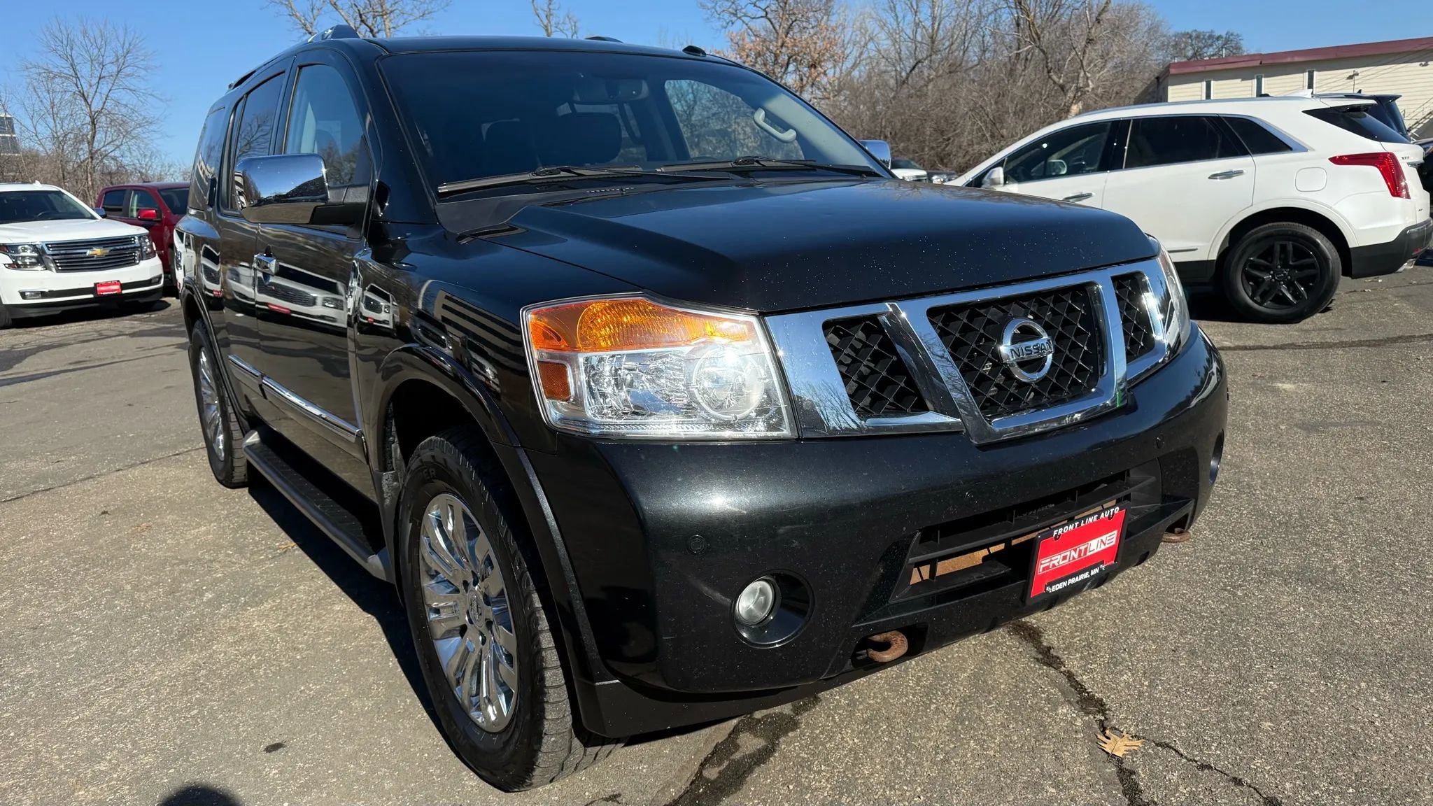 Used 2015 Nissan Armada Platinum w/ 2nd Row Captain Seat Package image 13