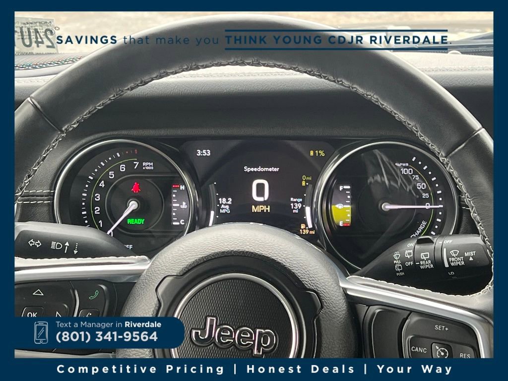 Used 2023 Jeep Wrangler Unlimited Sahara w/ Cold Weather Group image 15