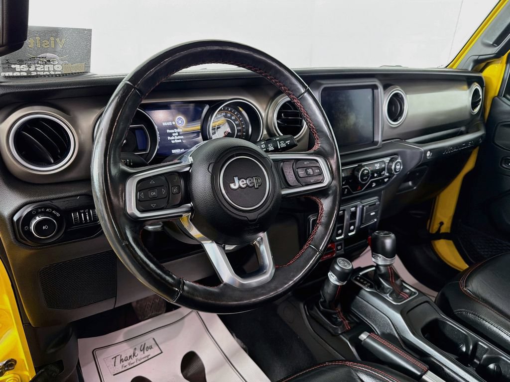Used 2019 Jeep Wrangler Rubicon w/ Uconnect 4C Nav & Sound Group AWD/4WD image 9