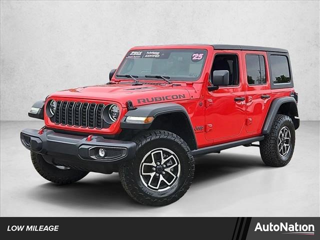 Used 2025 Jeep Wrangler Unlimited Rubicon w/ Technology Group image 1