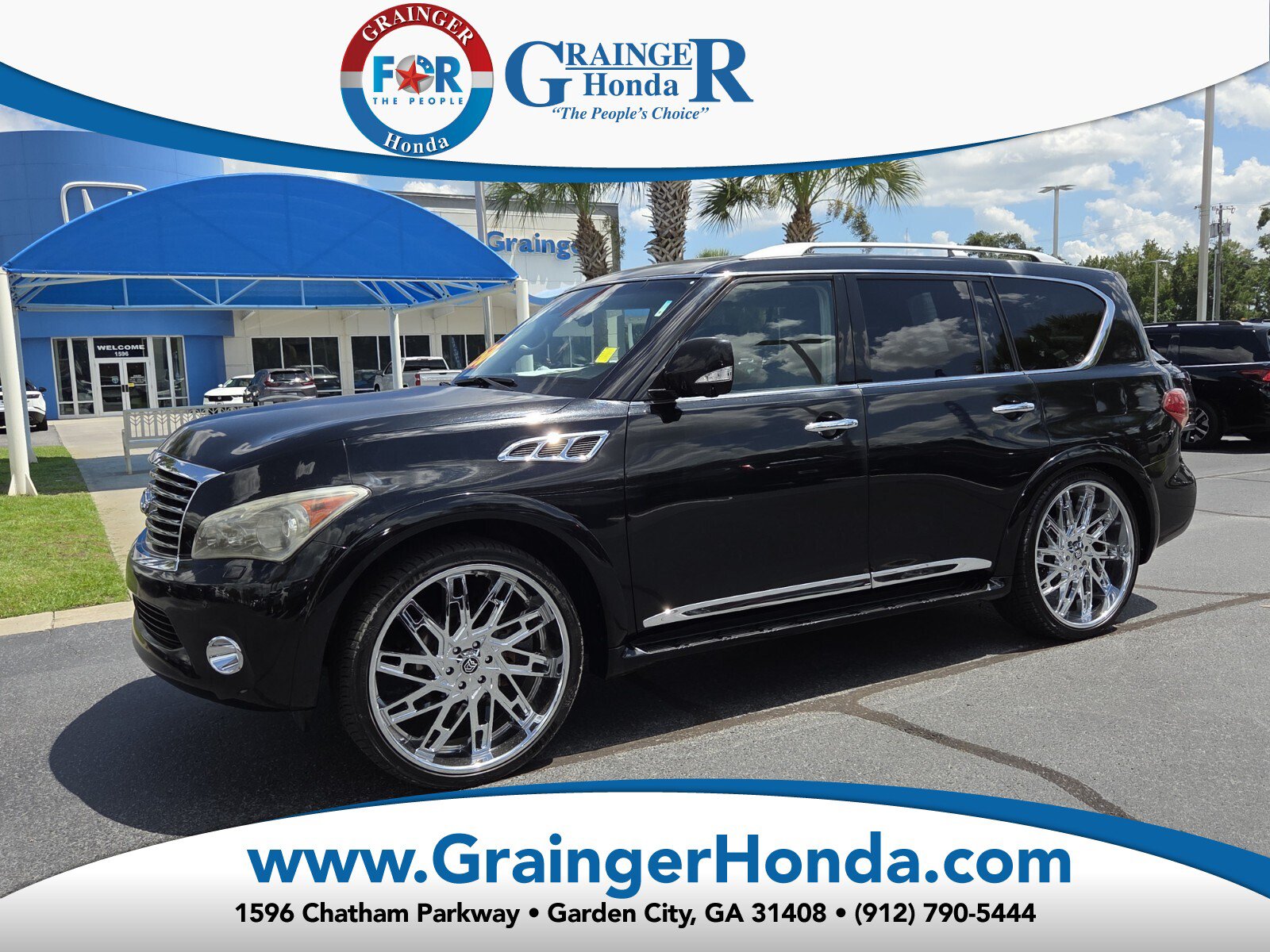 Used 2012 INFINITI QX56 4WD w/ Deluxe Touring Pkg