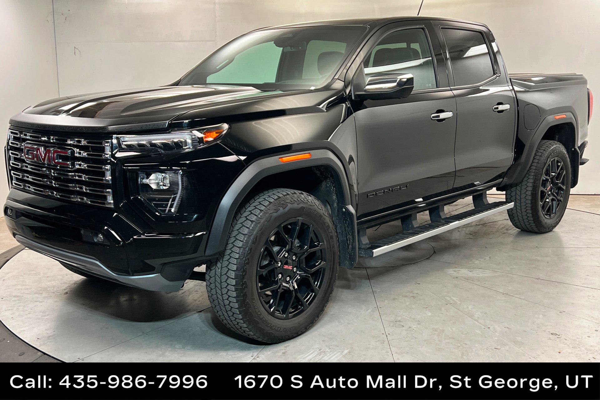 Used 2024 GMC Canyon Denali w/ LPO, Denali Black Edition AWD/4WD image 1