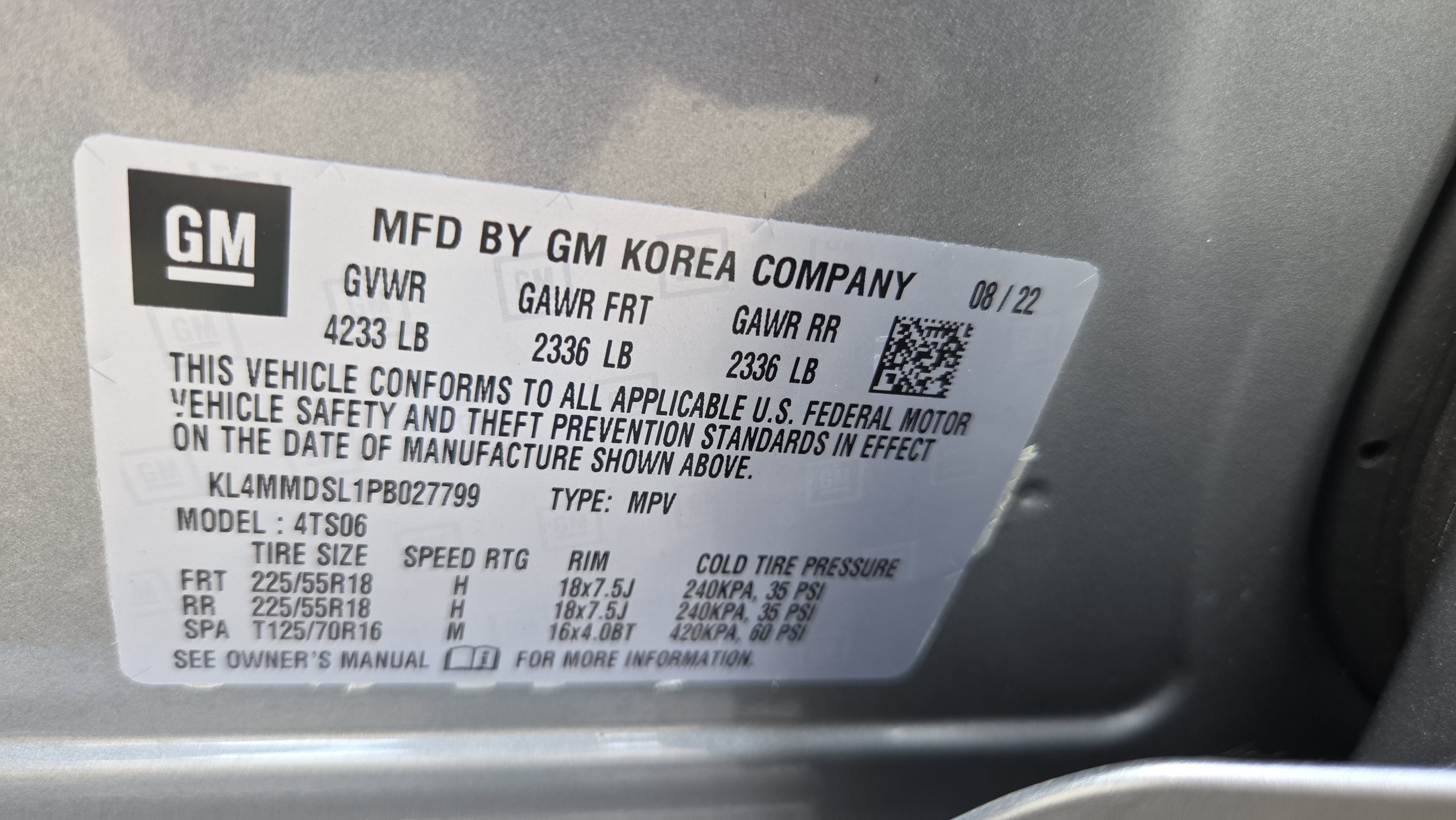 Certified 2023 Buick Encore GX Select w/ Sport Touring Package FWD image 16