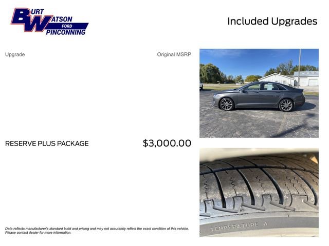Used 2019 Lincoln MKZ Reserve w/ Reserve Plus Package image 3