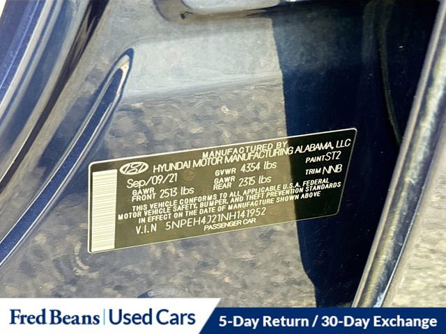Used 2022 Hyundai Sonata Limited w/ Preferred Accessory Package image 35