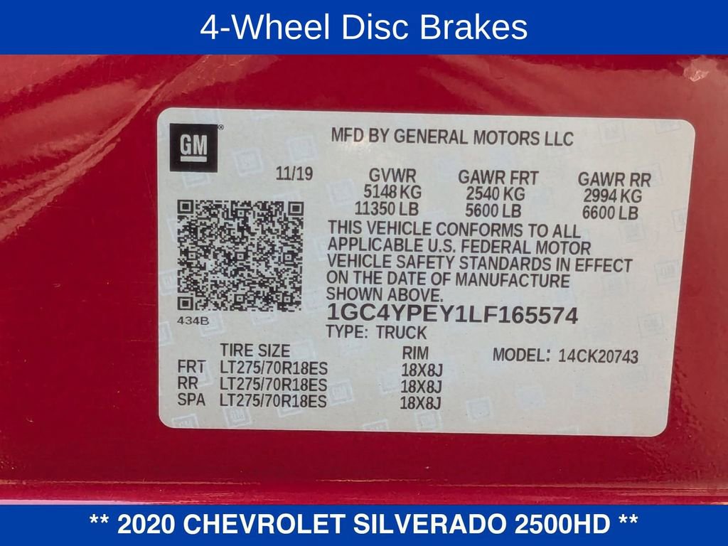 Used 2020 Chevrolet Silverado 2500 LTZ w/ LTZ Plus Package image 37