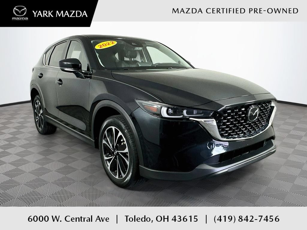 Certified 2022 MAZDA CX-5 AWD 2.5 S w/ Premium Package