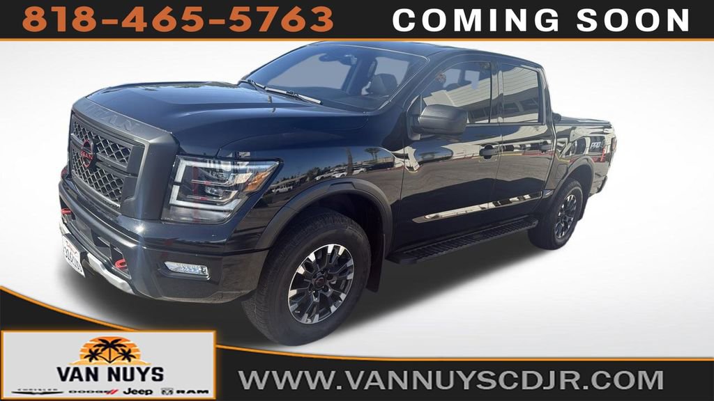Used 2023 Nissan Titan PRO-4X w/ Off Road Protection Package image 1