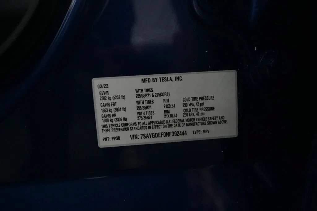 Used 2022 Tesla Model Y Performance AWD/4WD image 22