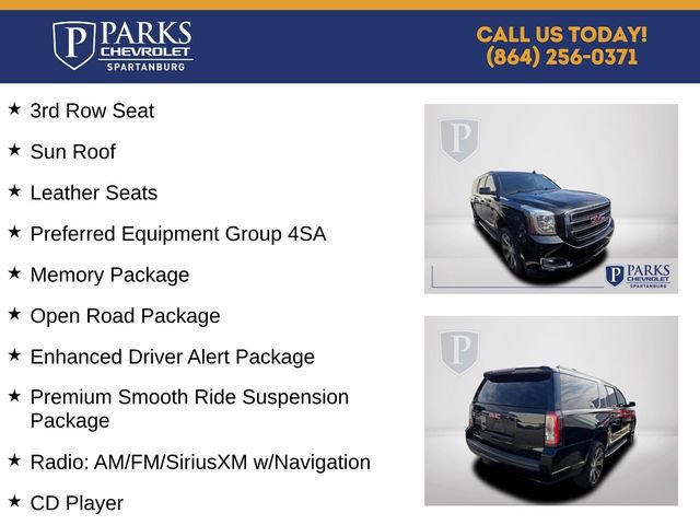 Used 2018 GMC Yukon XL SLT w/ Open Road Package RWD image 4