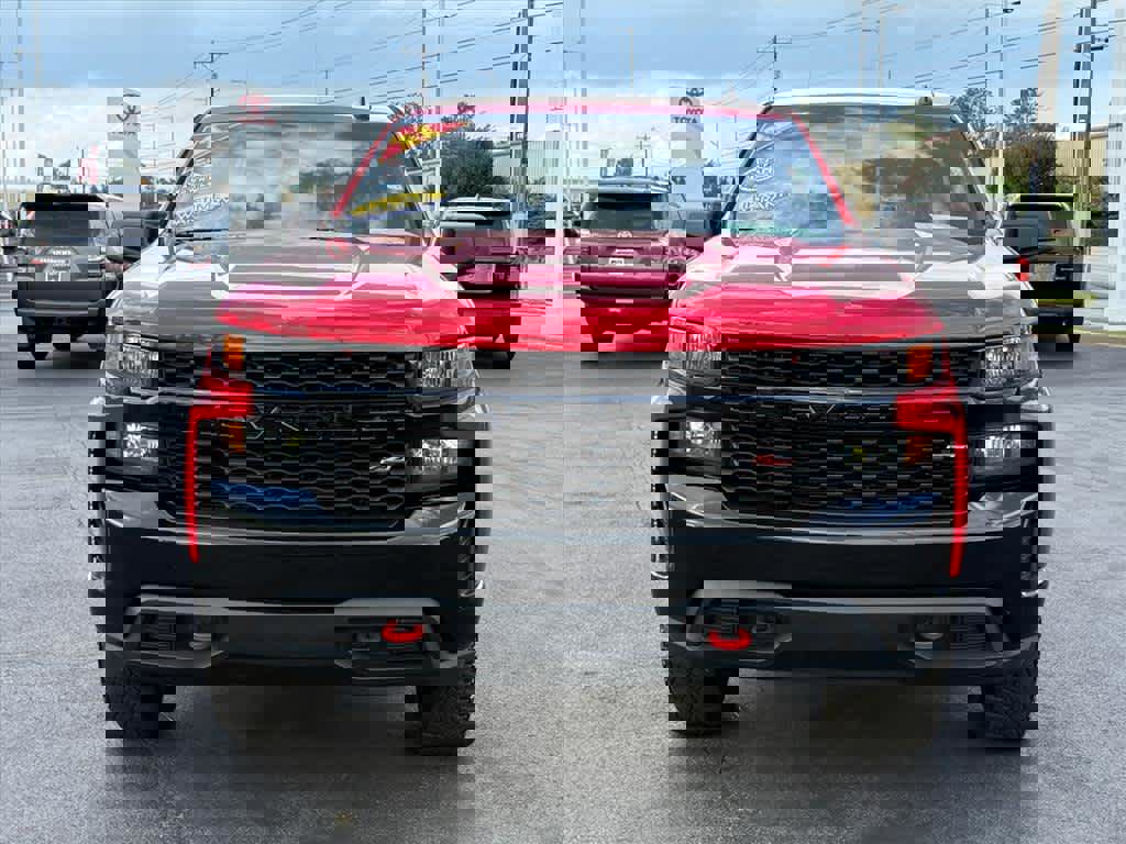 Used 2021 Chevrolet Silverado 1500 Custom Trail Boss w/ LPO, Dark Essentials Package image 24