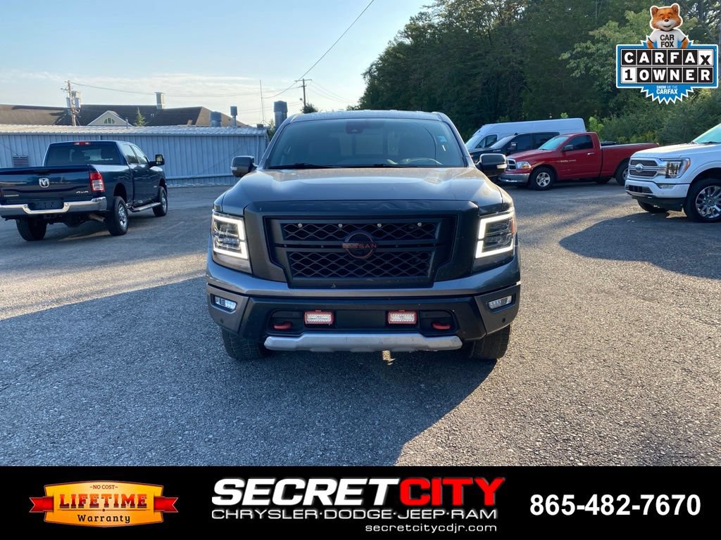 Used 2023 Nissan Titan PRO-4X w/ Pro-4x Convenience Package AWD/4WD image 2