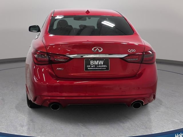 Used 2021 INFINITI Q50 Luxe w/ Cargo Package AWD/4WD image 7