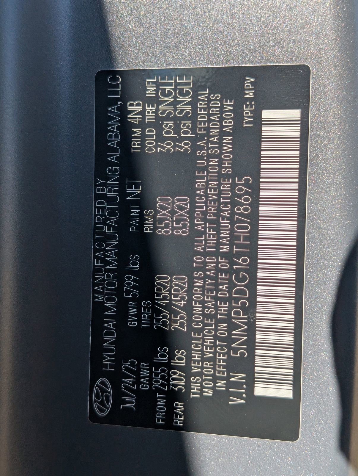 New 2026 Hyundai Santa Fe Calligraphy image 24