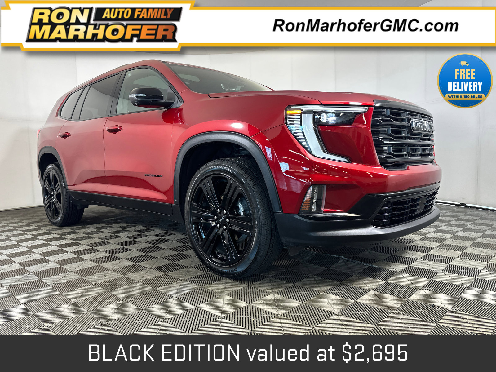 New 2026 GMC Acadia Elevation w/ Black Edition AWD/4WD 360° Tour