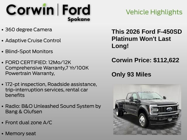 Used 2026 Ford F450 Platinum AWD/4WD image 6