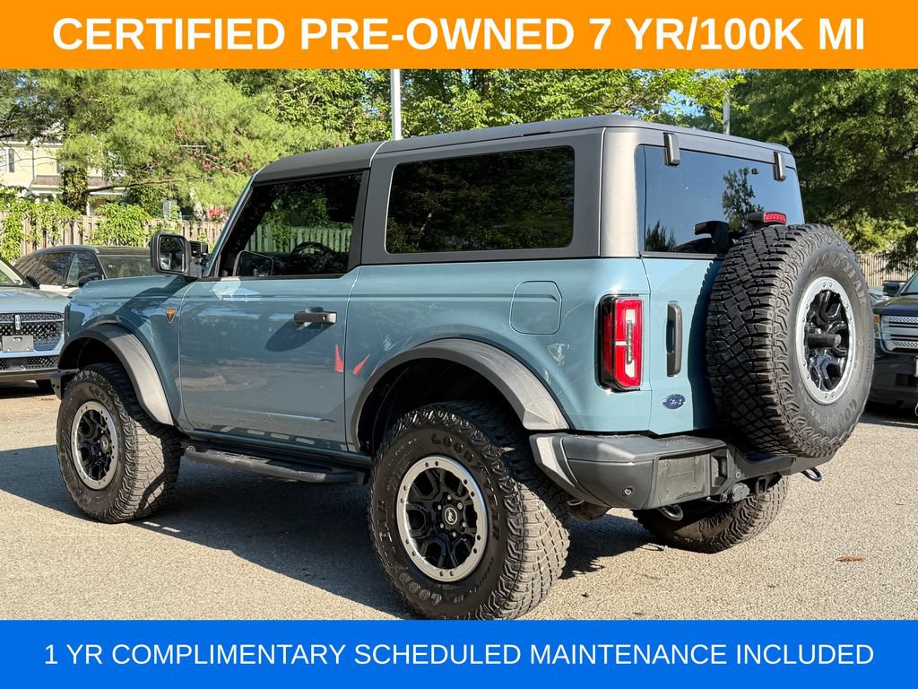 Used 2022 Ford Bronco Badlands w/ Sasquatch Package AWD/4WD image 4