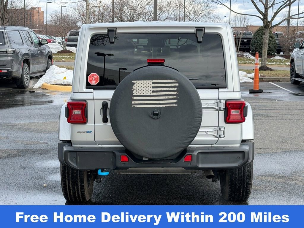 Used 2024 Jeep Wrangler Unlimited Sahara w/ Technology Group image 7
