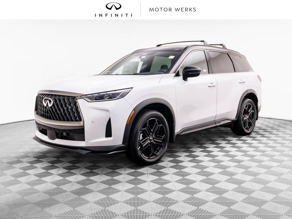 New 2027 INFINITI QX60 Sport w/ Dark Cargo Package AWD/4WD 360° Tour