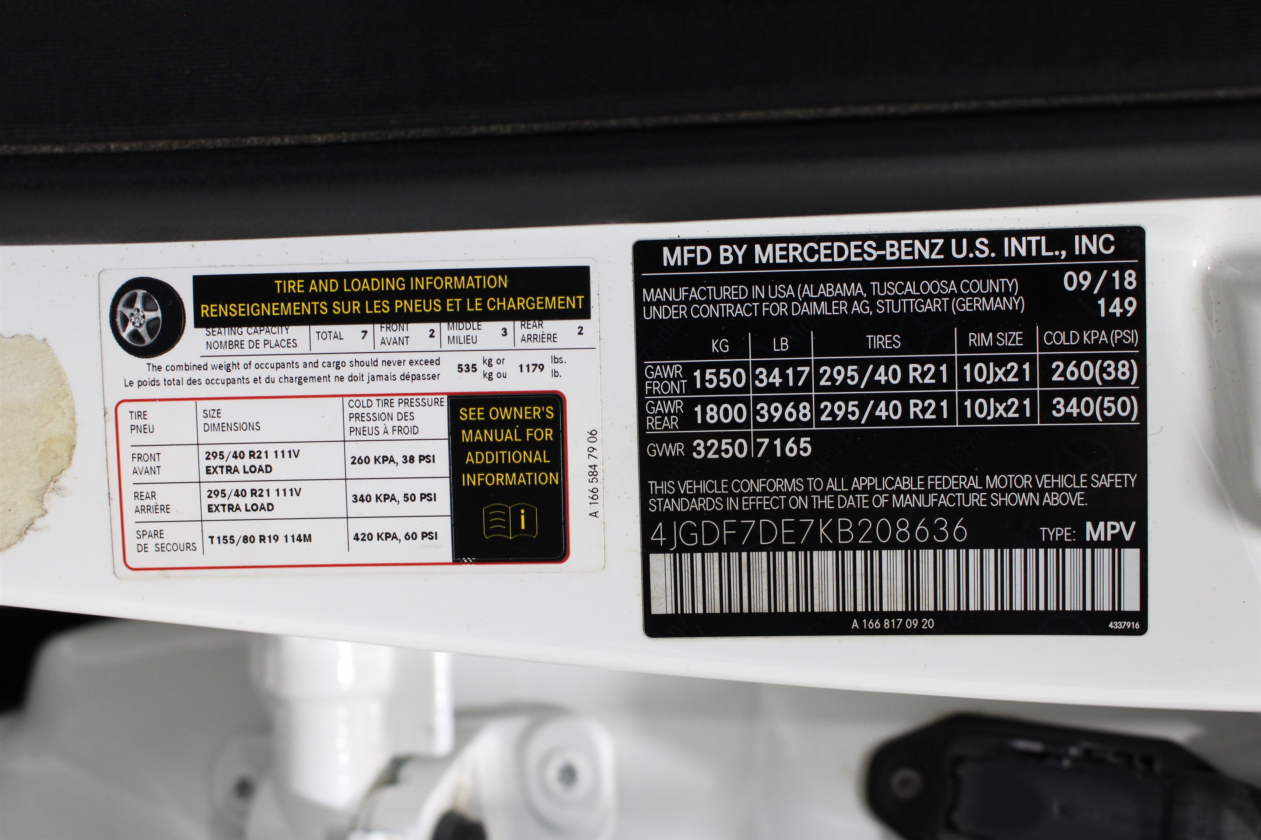 Used 2019 Mercedes-Benz GLS 550 GLS 550 image 39