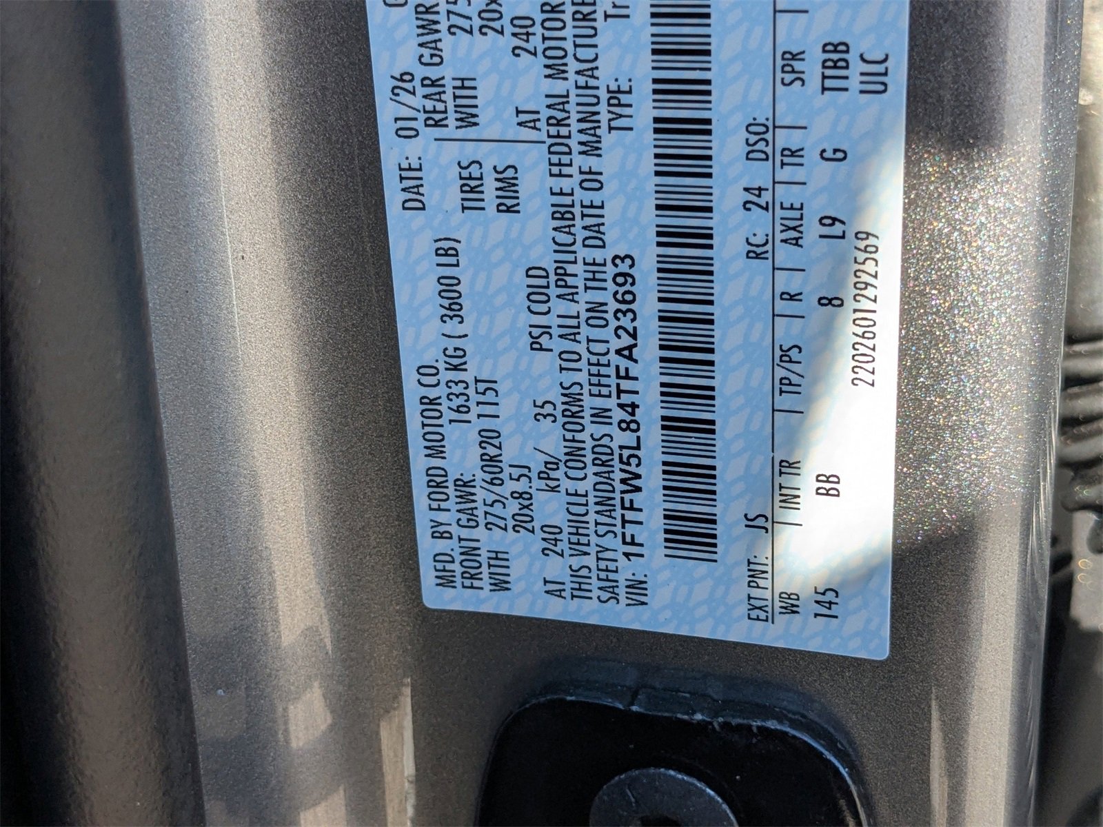 New 2026 Ford F150 Lariat w/ Equipment Group 502A High image 20