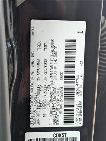 Used 2021 Toyota Tundra TRD Pro image 17