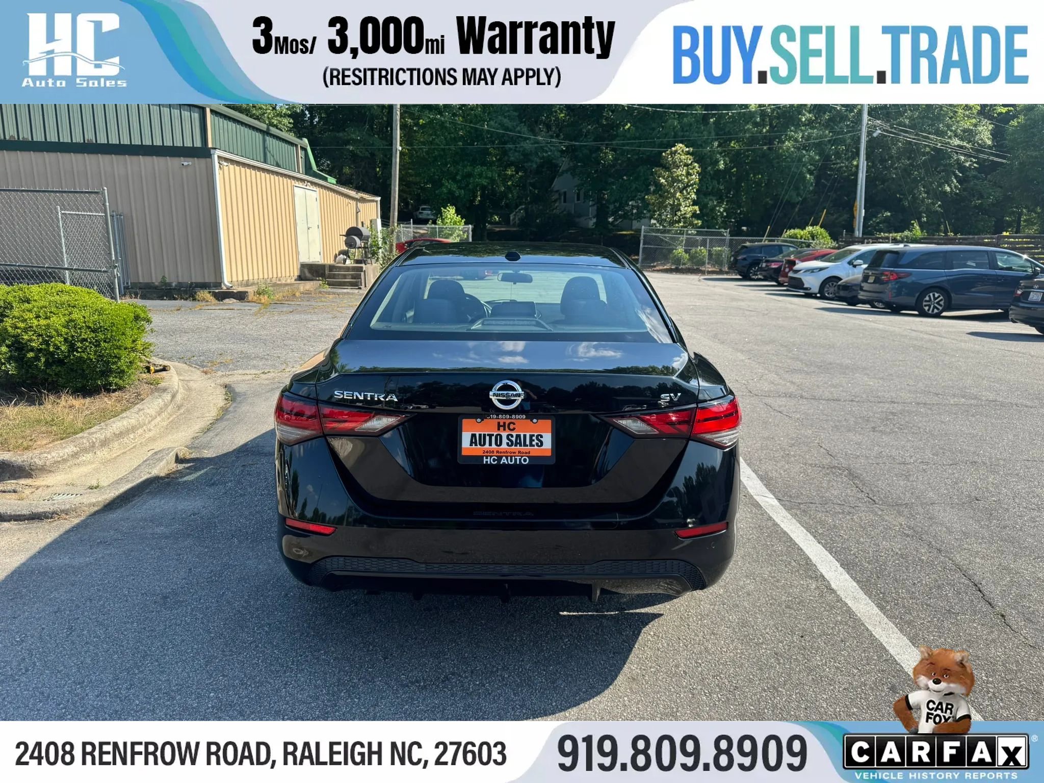 Used 2021 Nissan Sentra SV FWD image 4