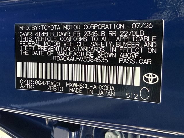 New 2027 Toyota Prius XLE FWD image 26