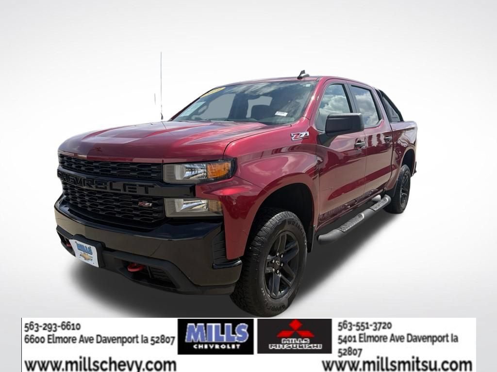 Used 2019 Chevrolet Silverado 1500 Custom Trail Boss w/ Custom Convenience Package AWD/4WD image 1