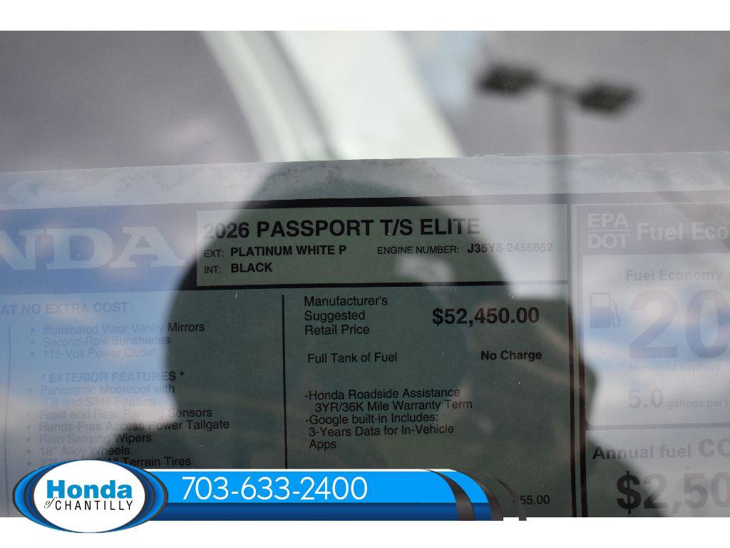 New 2026 Honda Passport TrailSport Elite image 38