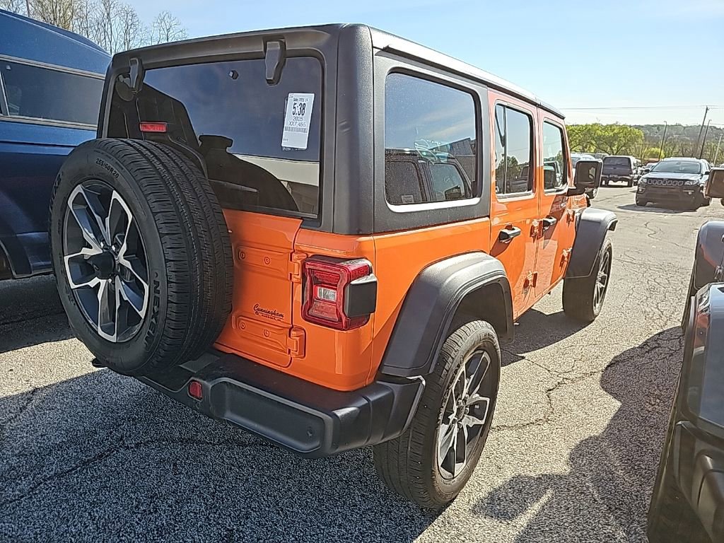 Used 2025 Jeep Wrangler Unlimited Sport S 4xe w/ Convenience Group AWD/4WD image 11