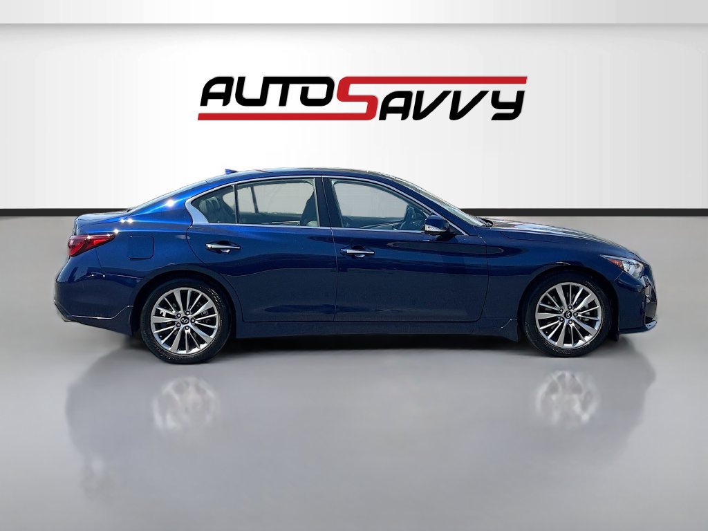 Used 2024 INFINITI Q50 Luxe w/ Cargo Package RWD image 8