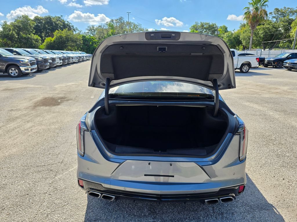Used 2022 Cadillac CT4 V w/ Technology Package RWD image 38