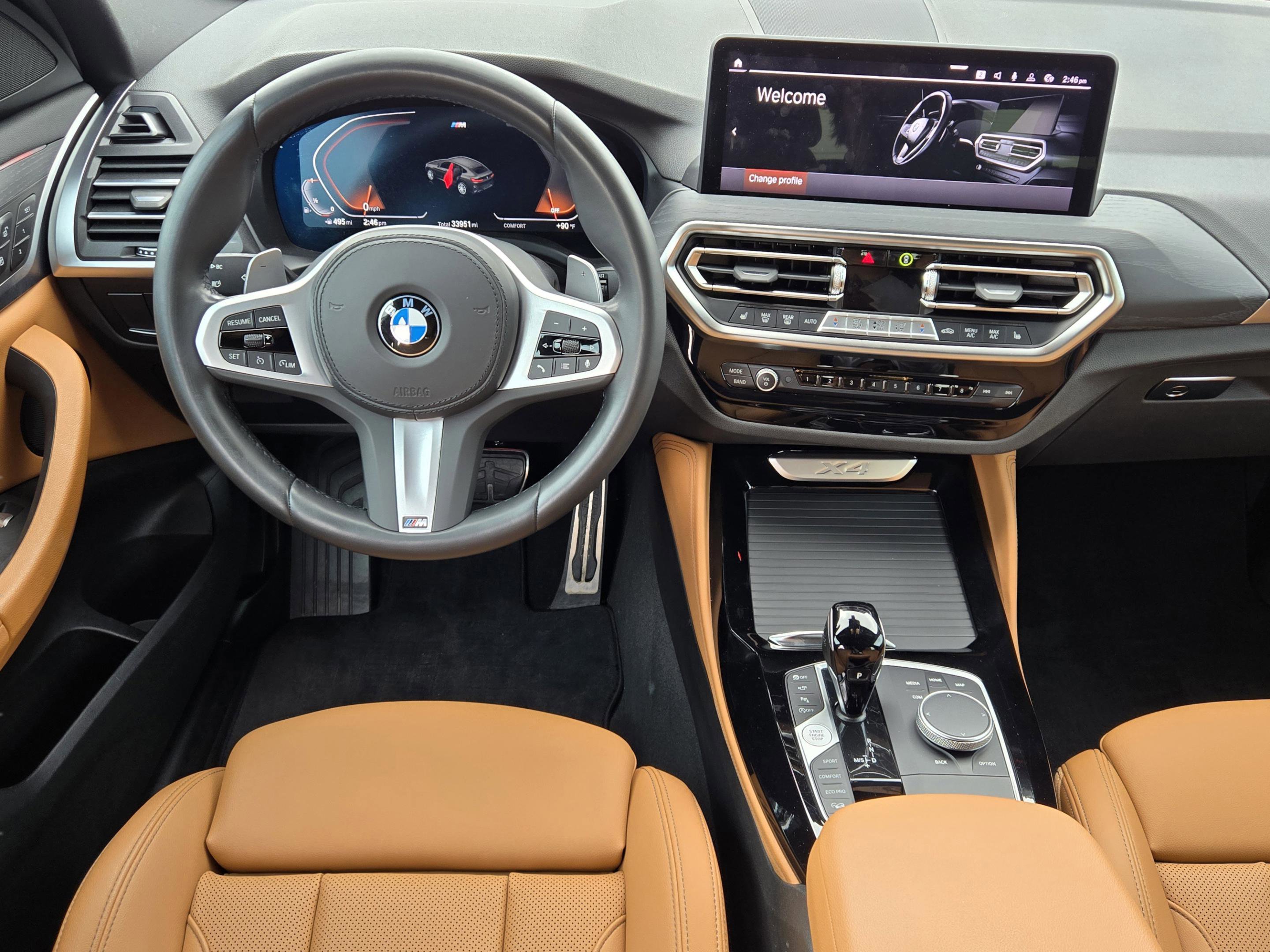 Used 2024 BMW X4 xDrive30i w/ M Sport Package AWD/4WD image 24