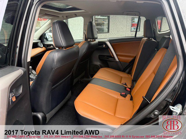 Used 2017 Toyota RAV4 Limited w/ All Weather Liner Package AWD/4WD image 11