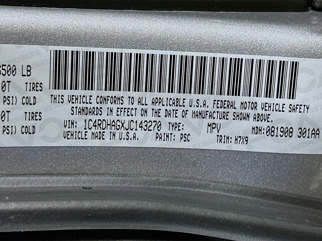 Used 2018 Dodge Durango SXT w/ Quick Order Package 2BB RWD image 35