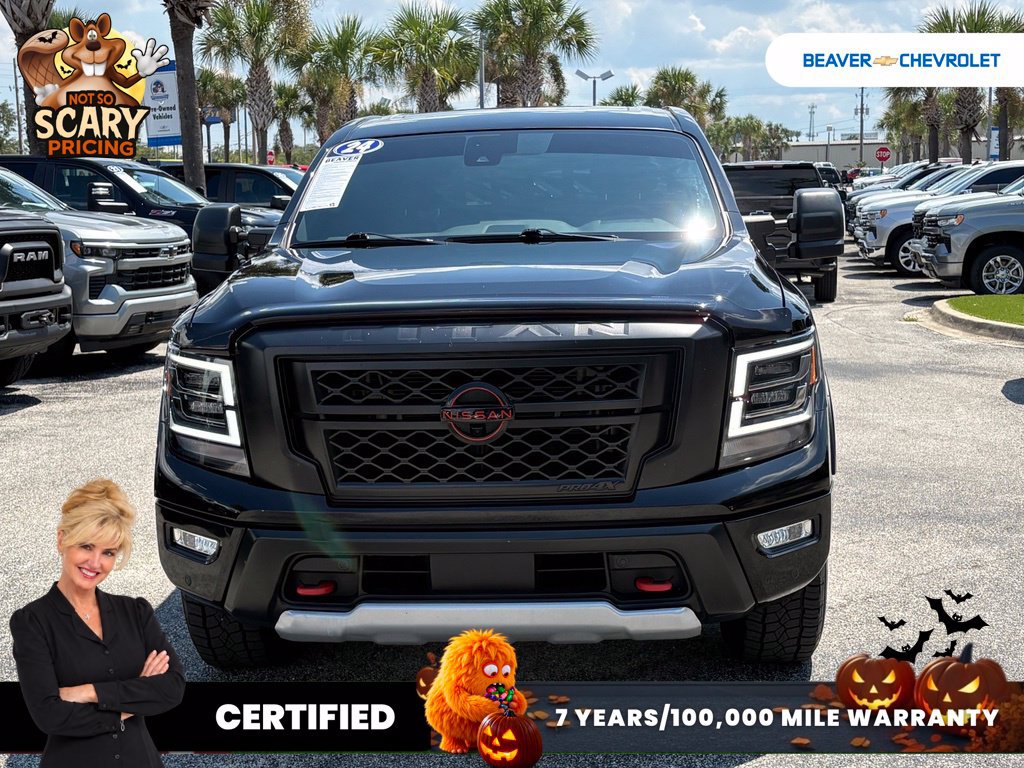 Used 2024 Nissan Titan PRO-4X w/ Pro-4x Convenience Package AWD/4WD image 3