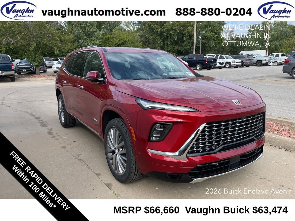 New 2026 Buick Enclave Avenir