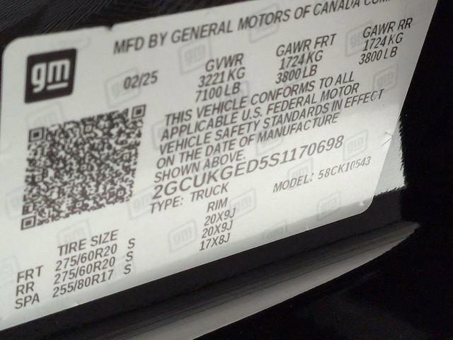 Used 2025 Chevrolet Silverado 1500 LTZ w/ LTZ Premium Package image 37