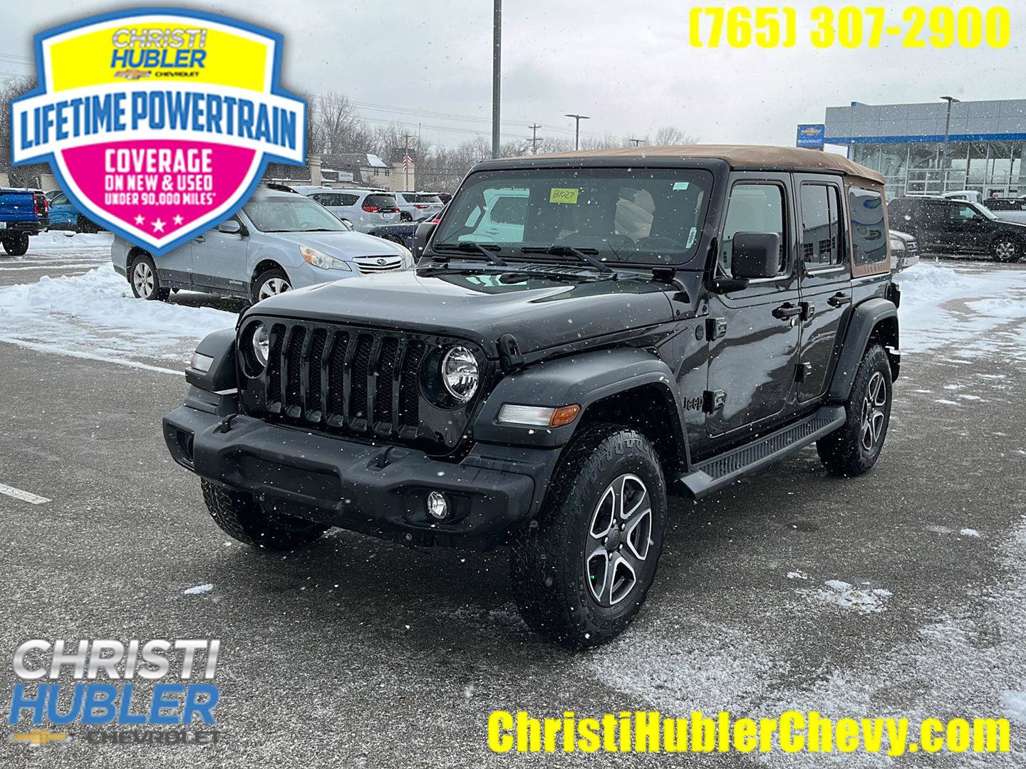 Used 2020 Jeep Wrangler Unlimited Sport image 1