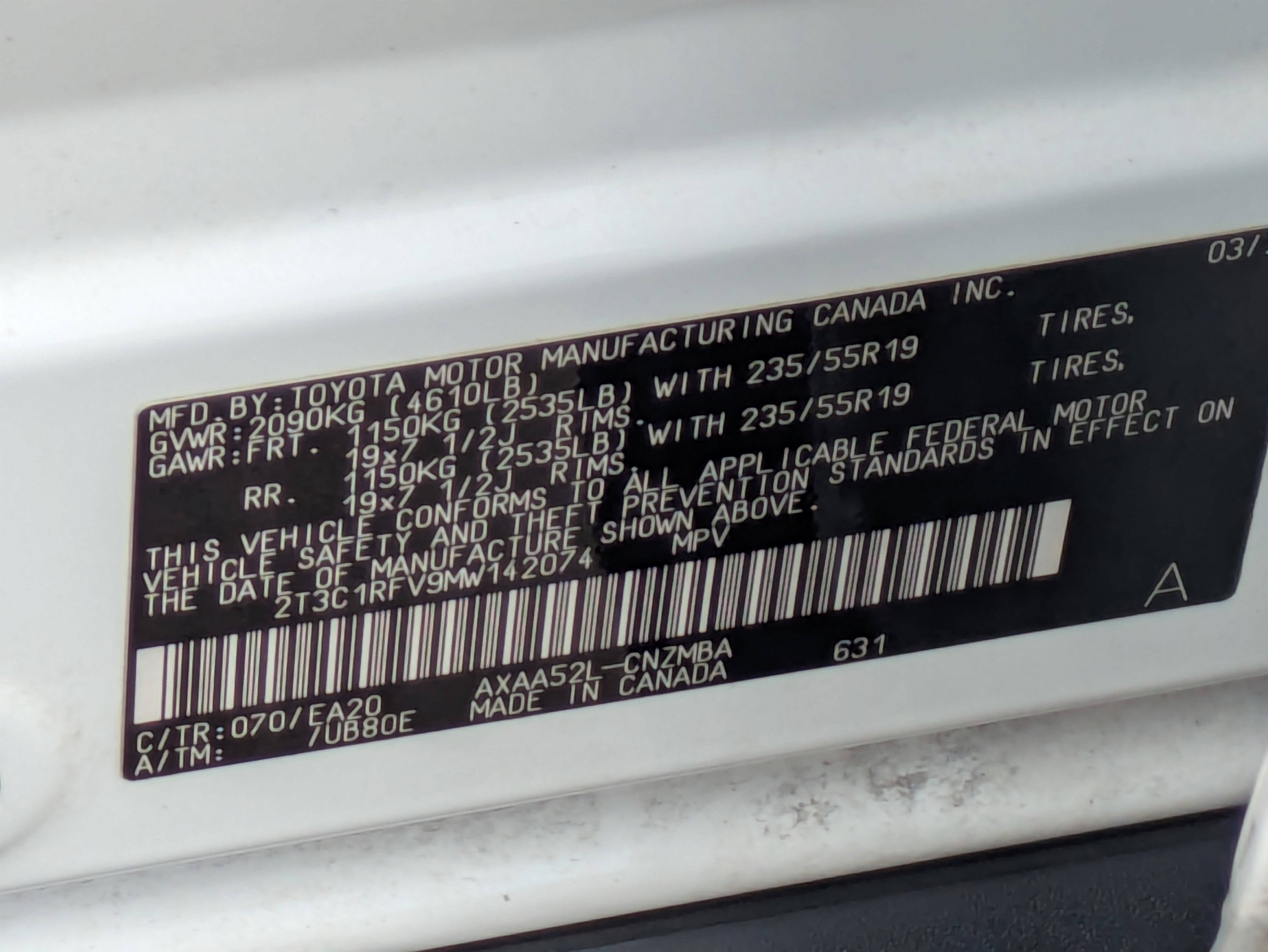 Used 2021 Toyota RAV4 XLE Premium FWD image 31