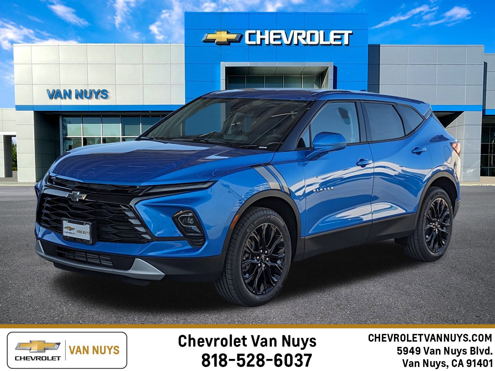 New 2024 Chevrolet Blazer LT w/ LPO, Black Sport Package