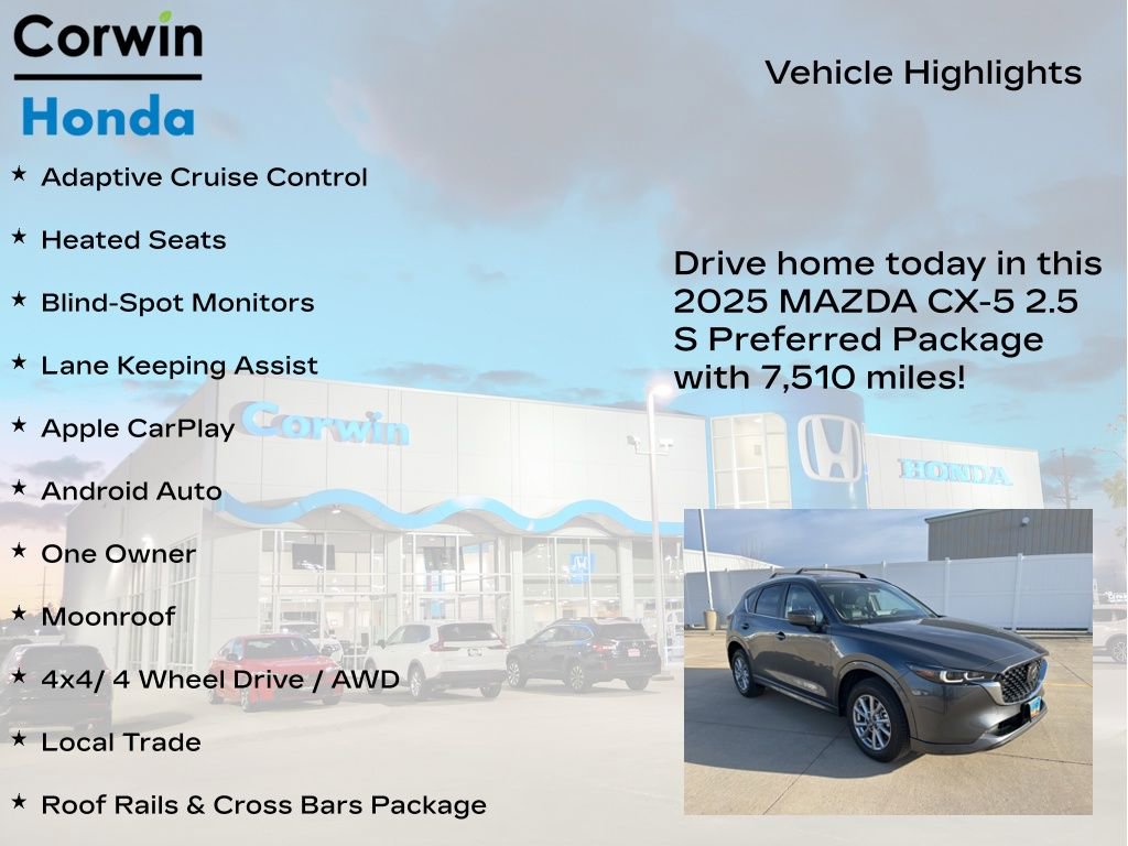 Used 2025 MAZDA CX-5 AWD 2.5 S image 6