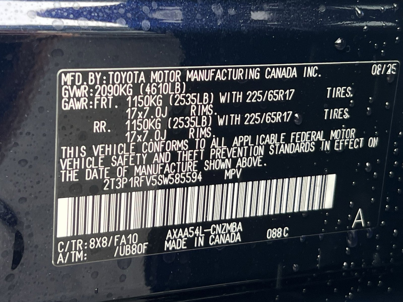 New 2025 Toyota RAV4 XLE image 22