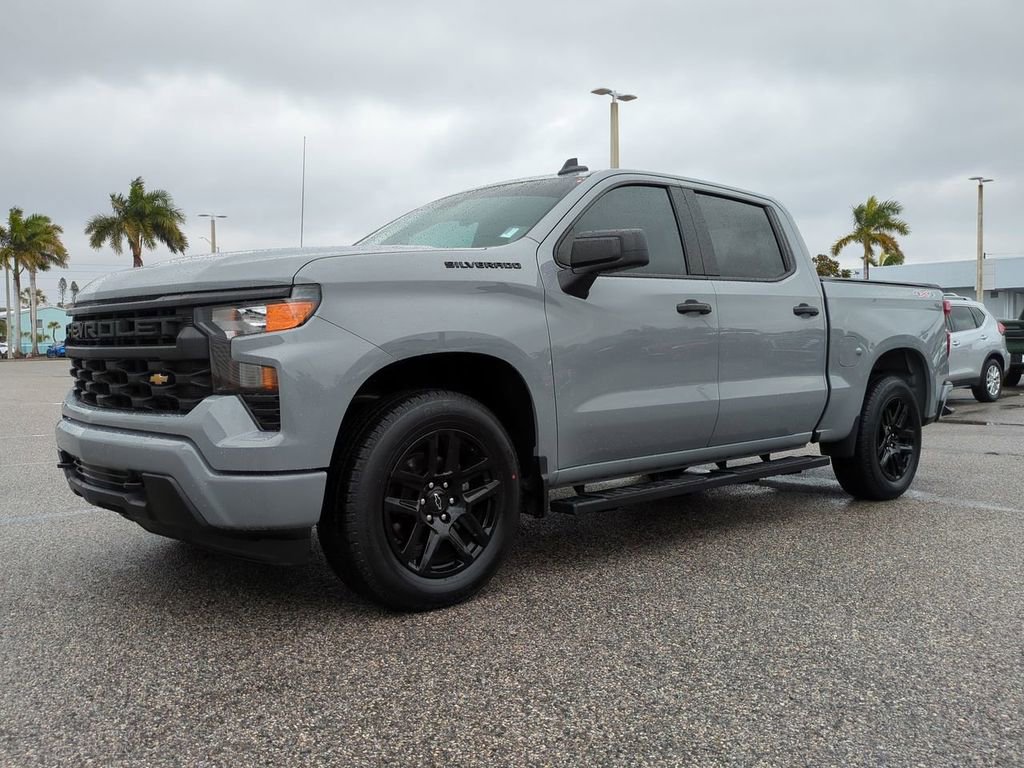 Used 2024 Chevrolet Silverado 1500 Custom w/ LPO, Dark Essentials Package