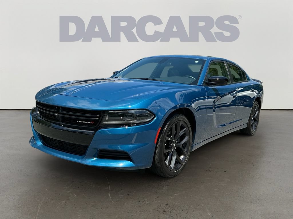 Used 2023 Dodge Charger SXT w/ Blacktop Package RWD image 3